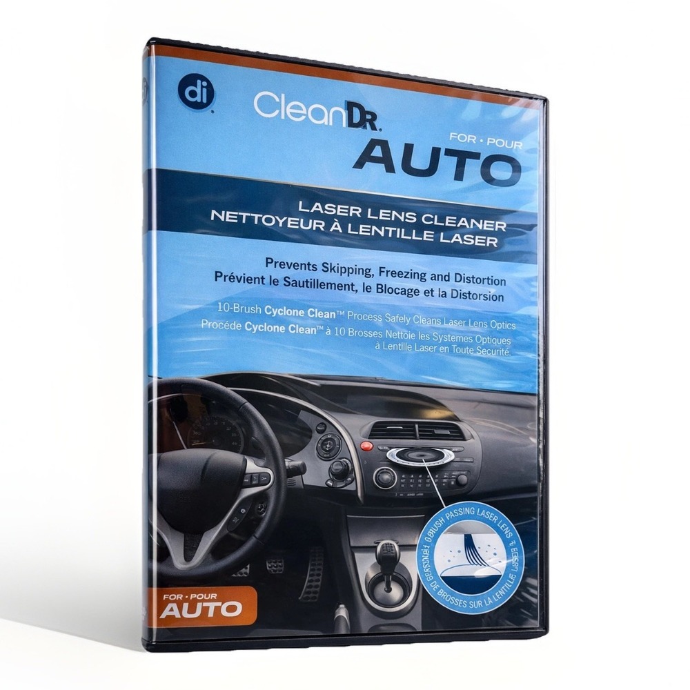 Digital Innovations CleanDr for Car Audio & Video CD, DVD & Laser Lens Cleaner